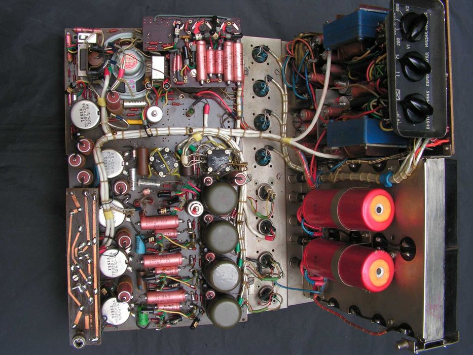 Винтидж, колекционерски аудио миксер Tesla ART-420 1+1 бр.