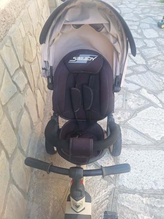 Детска триколка със сенник и въртяща се седалка LORELLI SPEEDY