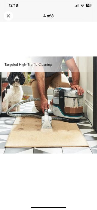 Перяща прахосмукачка VaxSpot килими,дамаски,авто седалки + 5л шампоан