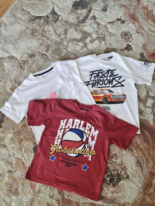 Set 3 trei tricouri Zara,baieti,marimea 130,stare foarte buna