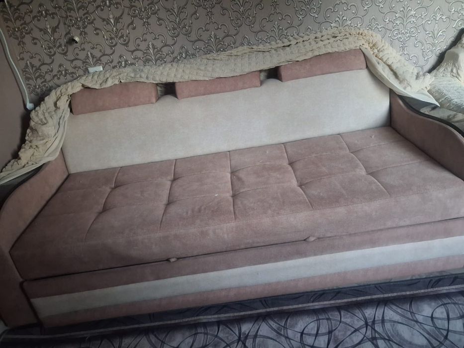 Диван с креслом трансфомер