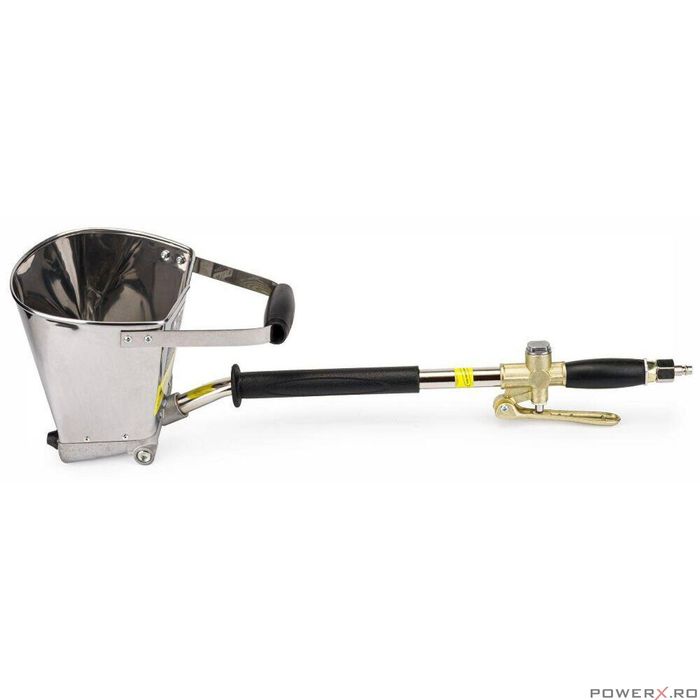 Pistol pneumatic pentru tencuit, capacitate 3 litri, 4 duze de 19 mm,