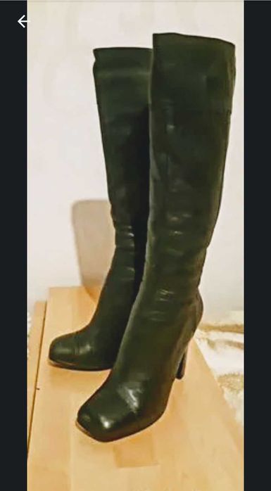 Сапоги Calipso 39 размер, натур.кожа, мех цигейка, недорого.