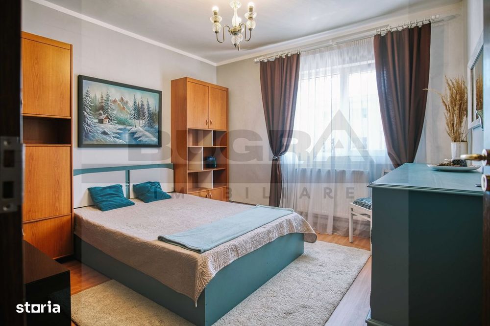 Apartament 4 camere decomandate, 2 băi, 80 mp, etaj 3,zona Ion Mester