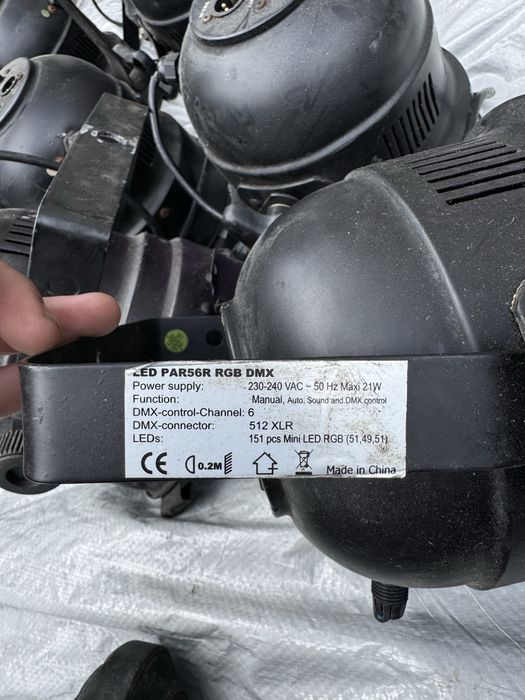 Оборудване 1500 лв Сцена Дискотека светлини eurolite LED 64x64