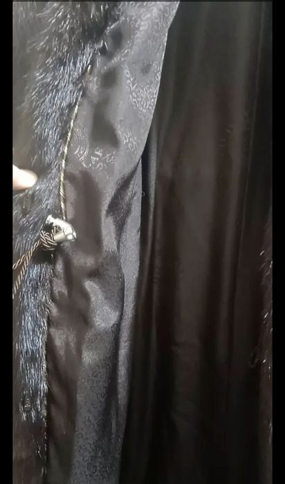 Шуба норка длинный