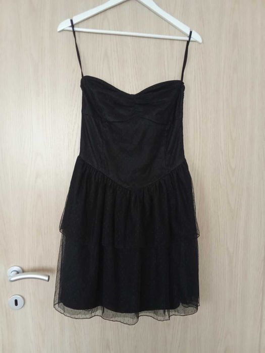 Нова официална черна рокля! С етикет!