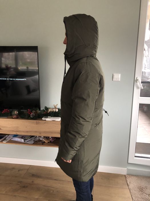 Дамско зимно  дълго яке/шуба