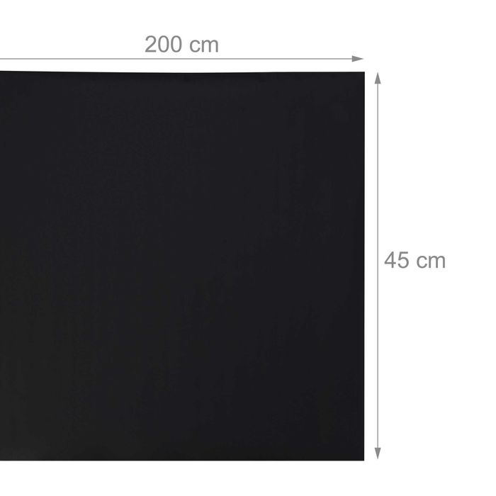 Folie tabla de scris cu creta autoadeziva pentru usa sau perete 200x45