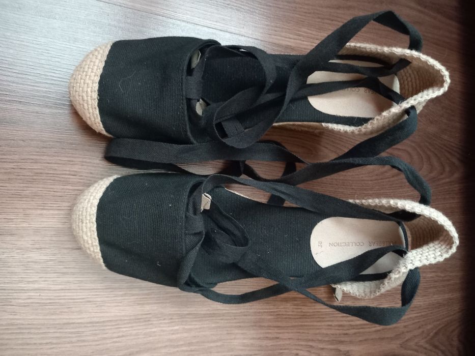 Дамски чехли Fasion nova номер 39,еспадрили 38,сандали H&M, кроксове 3