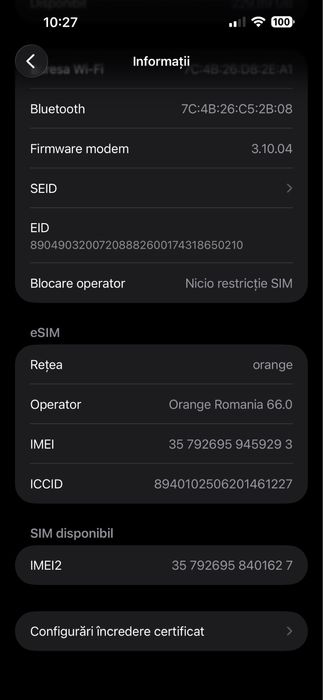 Schimb iphone 15 pro max