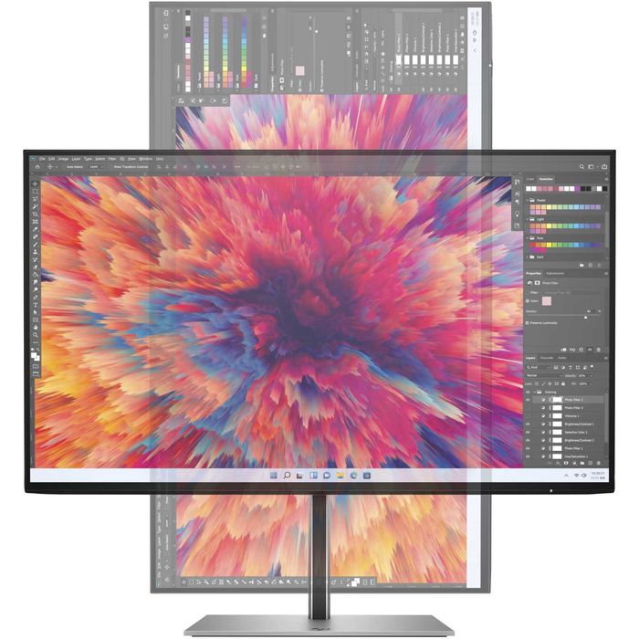 Monitor LED HP Z24q G3, 23.8", IPS, QHD, 90 Hz, 10Bit (1.07 miliarde)