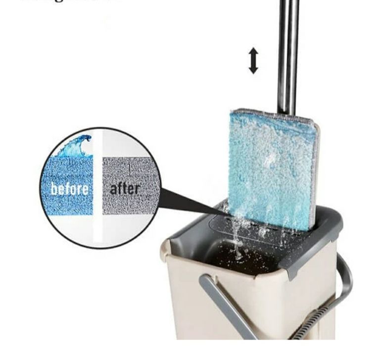 Mop inovator 2 în 1 nou