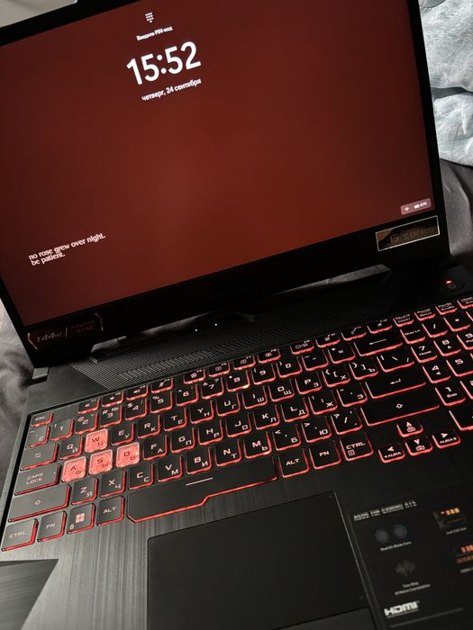 Продается ноутбук ASUS TUF gaming a15