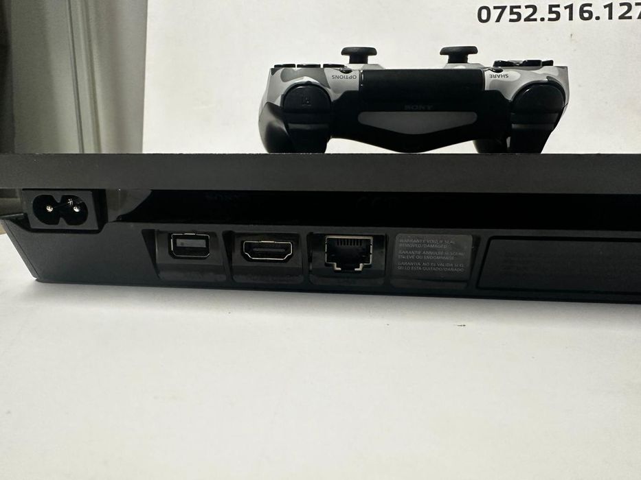 Consola Sony PlayStation 4 Slim, Black -T-