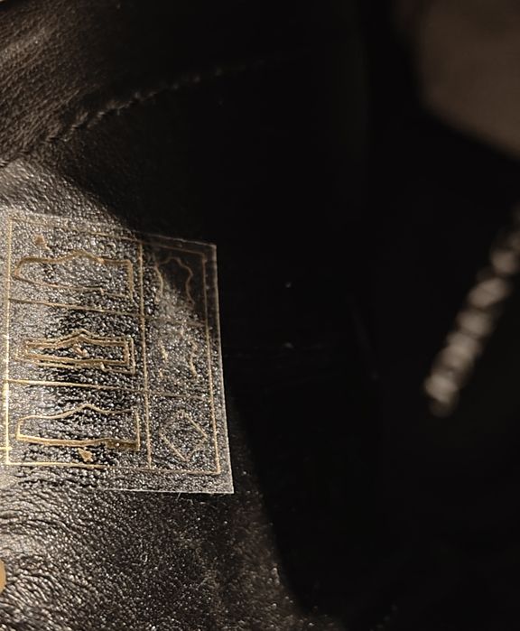 Ghete John Galliano Calf Pasha originale piele naturală top cool