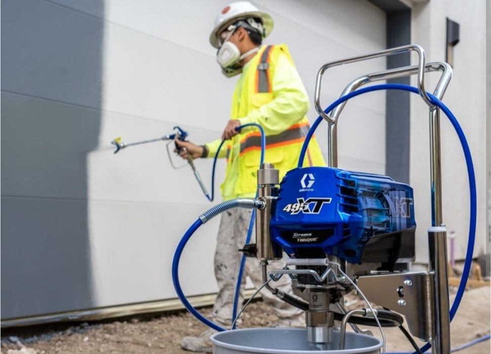 Покраска,Фасадов,стен и потолков.