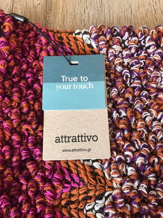 Плетено пончо ATTRATTIVO