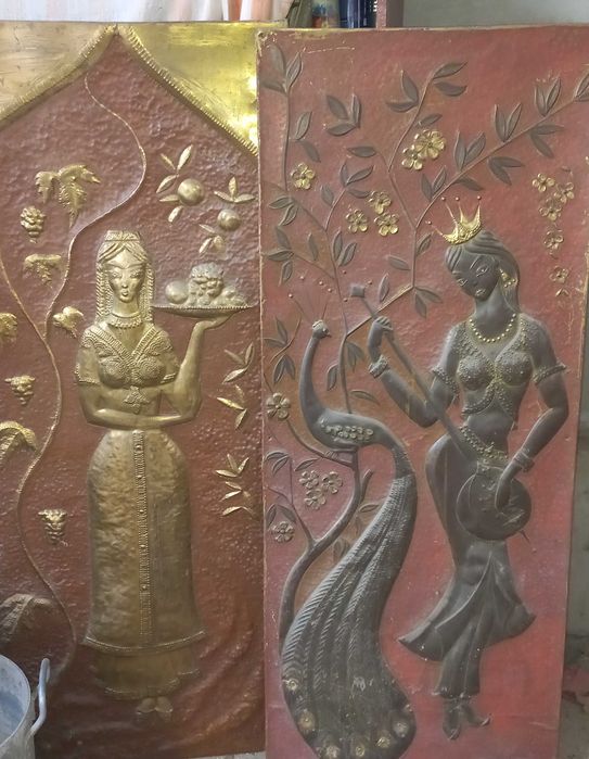 Картина  настенные Чеканка