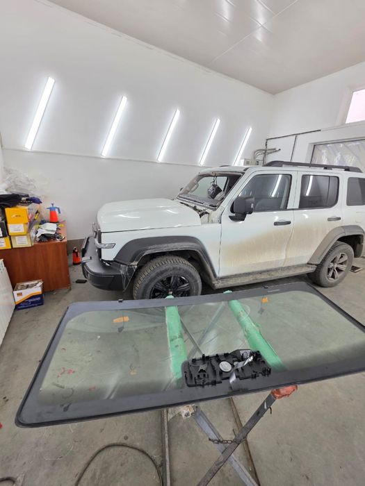 Установка автостекло антиблик