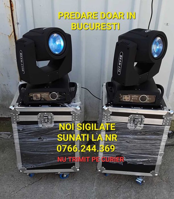 Beam 230 7r Moving head robot NOI SIGILATE + CASE inclus in pret