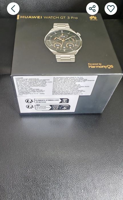Huawei watch GT3 pro titanium