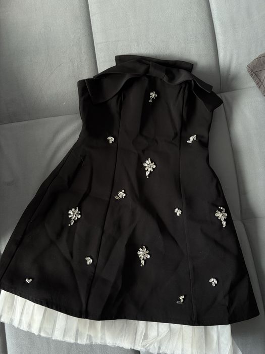 Вечернее платье черное