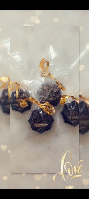 Шоколад на бонбоньерки