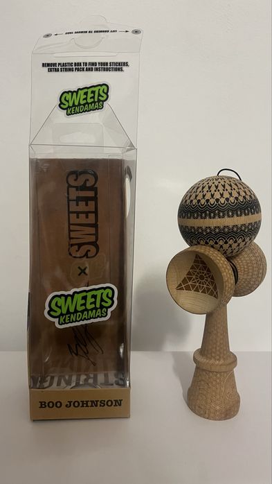 Kendama Sweets legend shape antiskid Boo Johnson Cluj