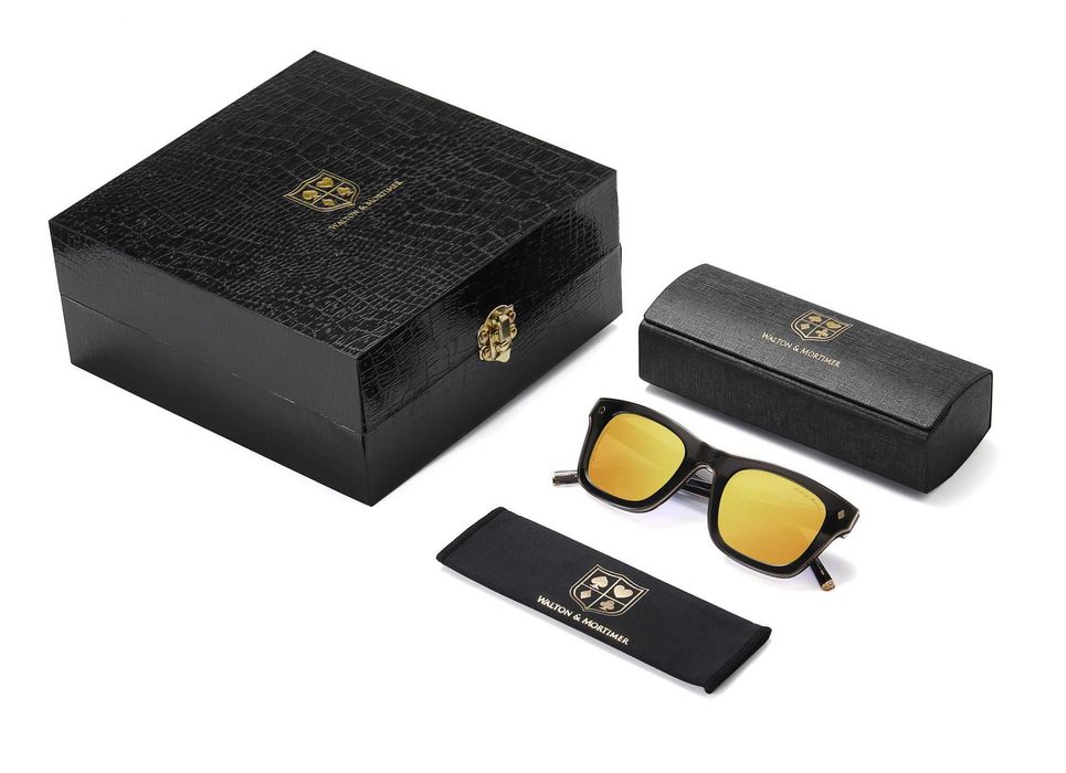 НОВИ - мъжки очила Walton & Mortimer®"Violator" LE in Smokey Black