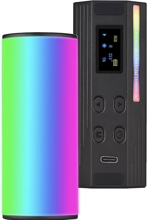 НОВО!!! Статив със 20 светлинни ефекта Andoee W100RGB Mini Led Light