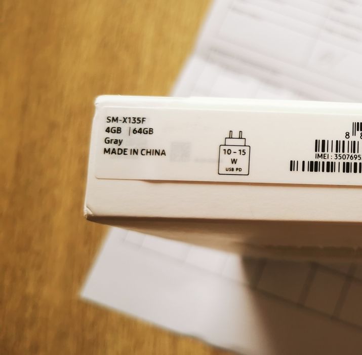 Нов Таблет Samsung Galaxy Tab A11 4g / wi-fi  4/64GB SM-X135F Сив