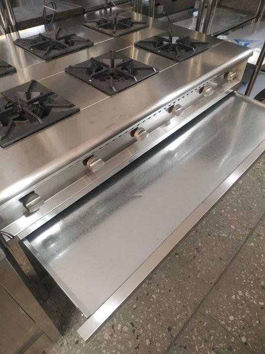 Газовая плита 6 конфорочная