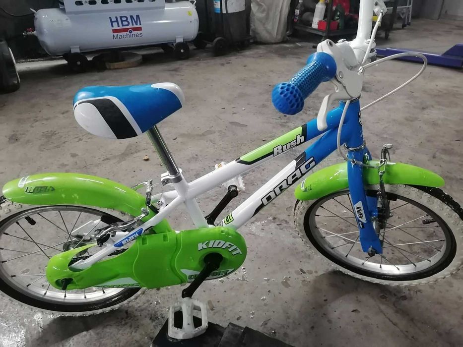 Drag Rush 16"' неон и синьо