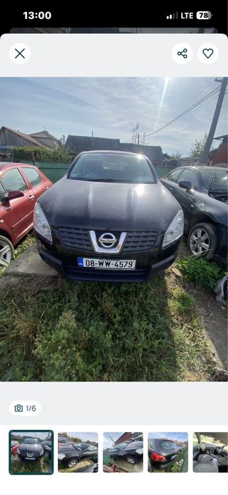 Piese NISSAN QASHQAI J10 an 2008 1.5 DCI EURO 4