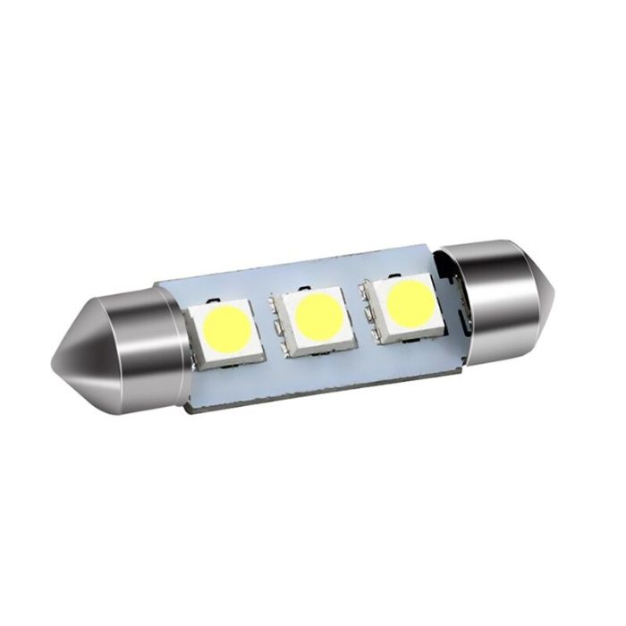 LED Лед Диодни Крушки  31мм, 36мм, 39мм, 41мм, 12V, Бяла Светлина