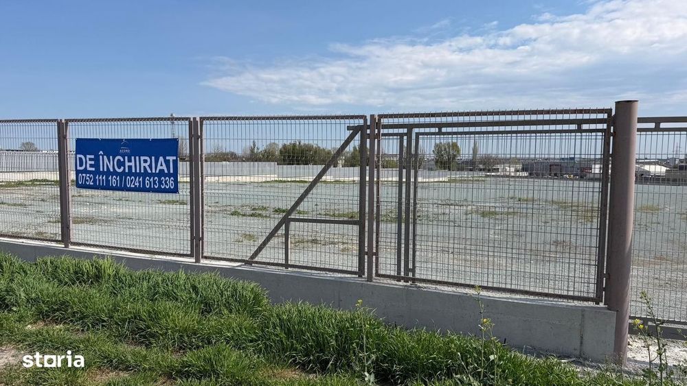 Teren Pretabil Activitati Comerciale ,Deschidere La Soseaua Tulcei