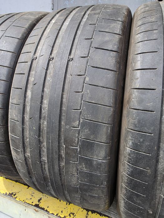 4 бр. летни гуми 255/40/20 Continental  AO DOT 4122 2x4,5 mm 2x3,5-4,5 mm