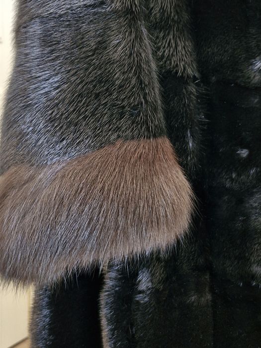Шуба чисто из норки