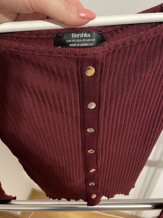 Bluza visinie Bershka