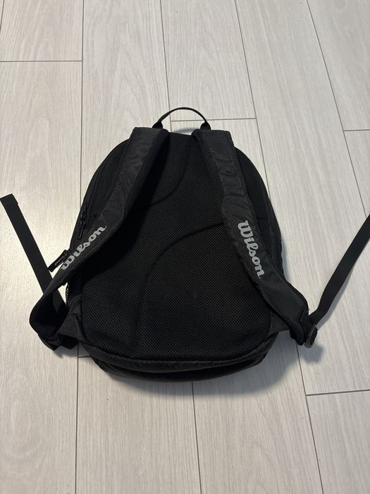 Раница Wilson Roger Federer Team, unisex, Черен