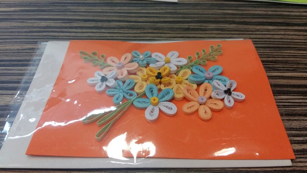 Квилинг картички