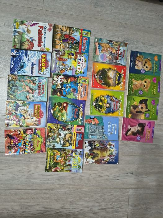 Mega pachet 55 cărți copii, bibliografie școlară și Editura Arthur