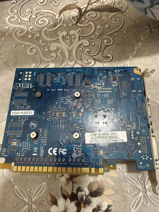 Видеокарта Nvidia gtx750 1gb
