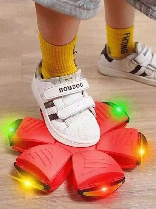 Летающий мяч трансформер фрисби с LED подсветкой.k6