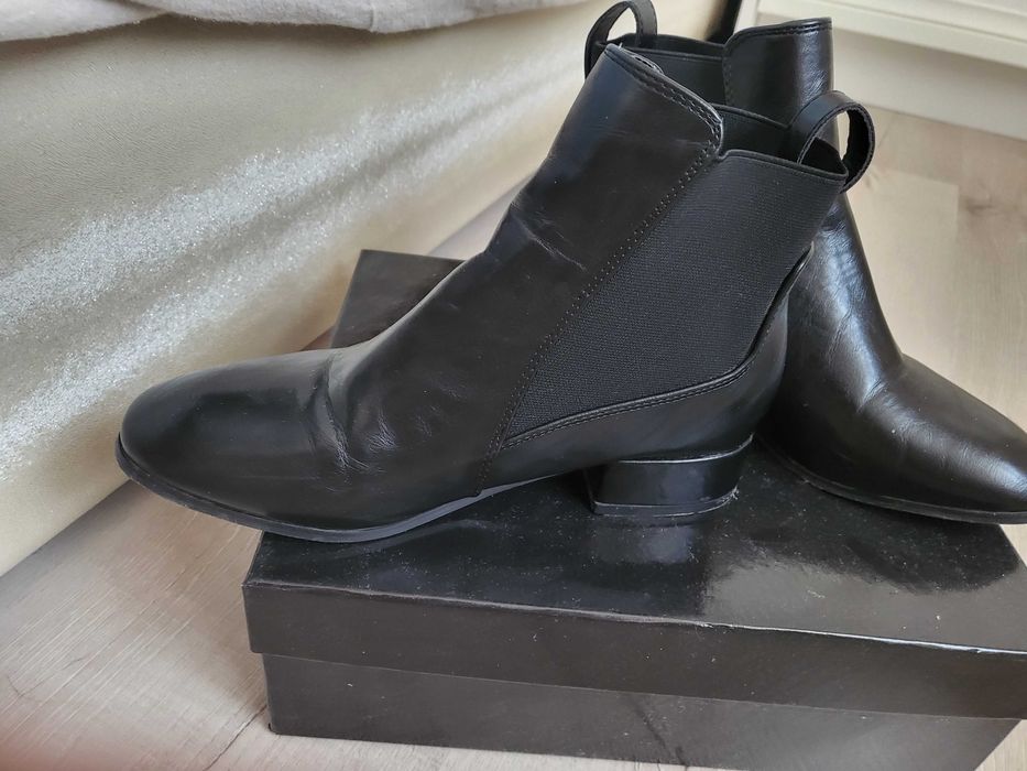 Боти естествена кожа