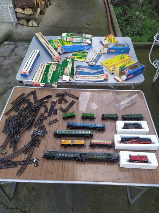 Стари влакчета/локомотиви/вагони/релси