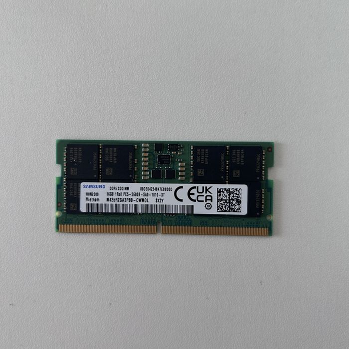 Продам оперативную память 16 гб - Samsung 16GB DDR5-5600 SODIMM
