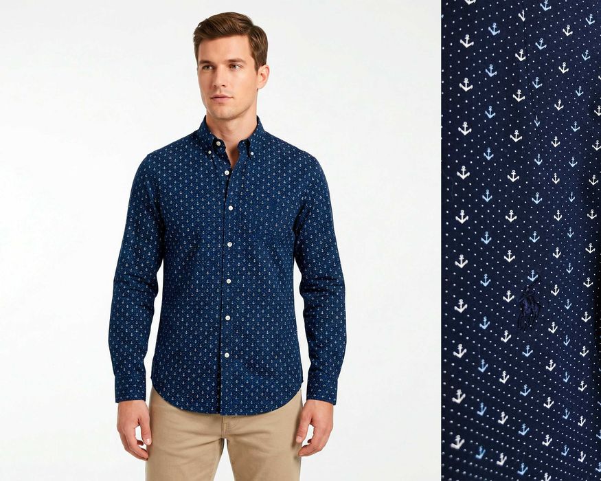 Ralph Lauren Оригинална мъжка риза Slim fit Размер S