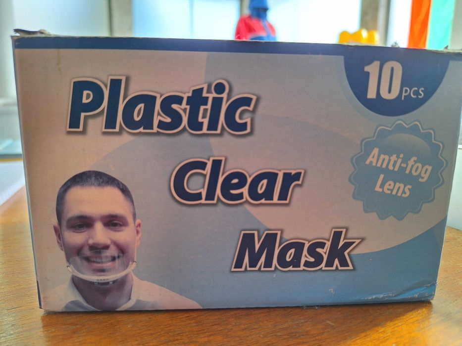 Предпазен шлем, маска за лице